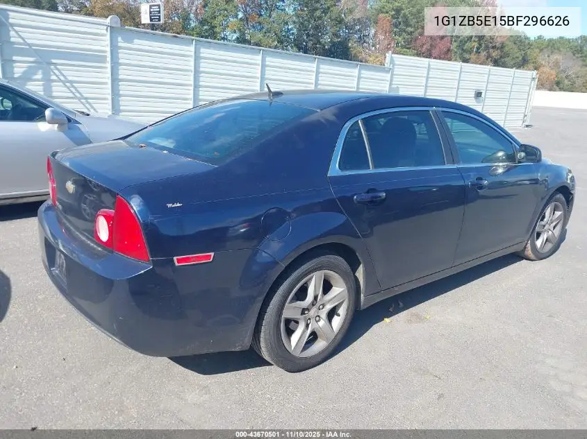 1G1ZB5E15BF296626 2011 Chevrolet Malibu Ls