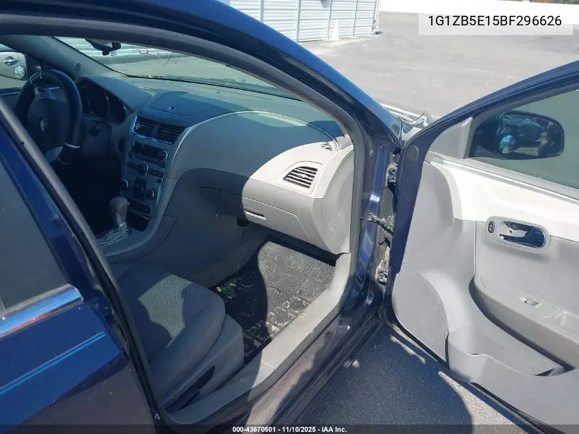 1G1ZB5E15BF296626 2011 Chevrolet Malibu Ls