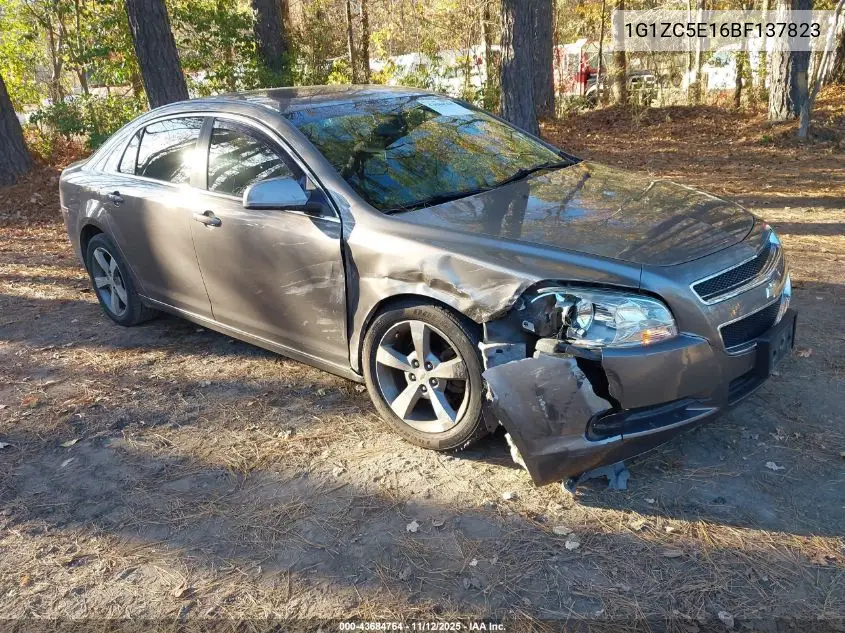 1G1ZC5E16BF137823 2011 Chevrolet Malibu 1Lt