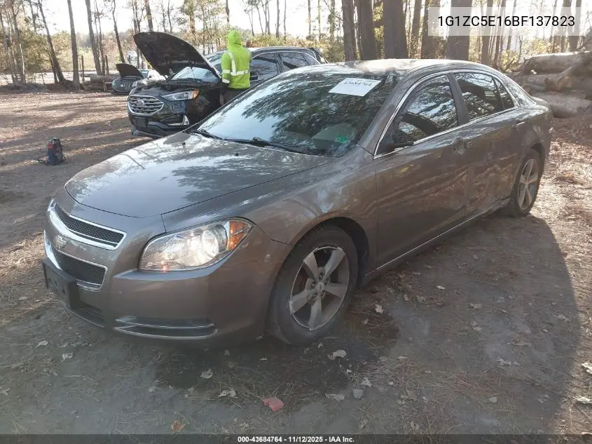 1G1ZC5E16BF137823 2011 Chevrolet Malibu 1Lt