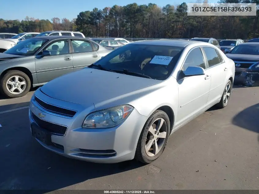 1G1ZC5E15BF336393 2011 Chevrolet Malibu 1Lt