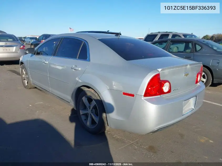 1G1ZC5E15BF336393 2011 Chevrolet Malibu 1Lt