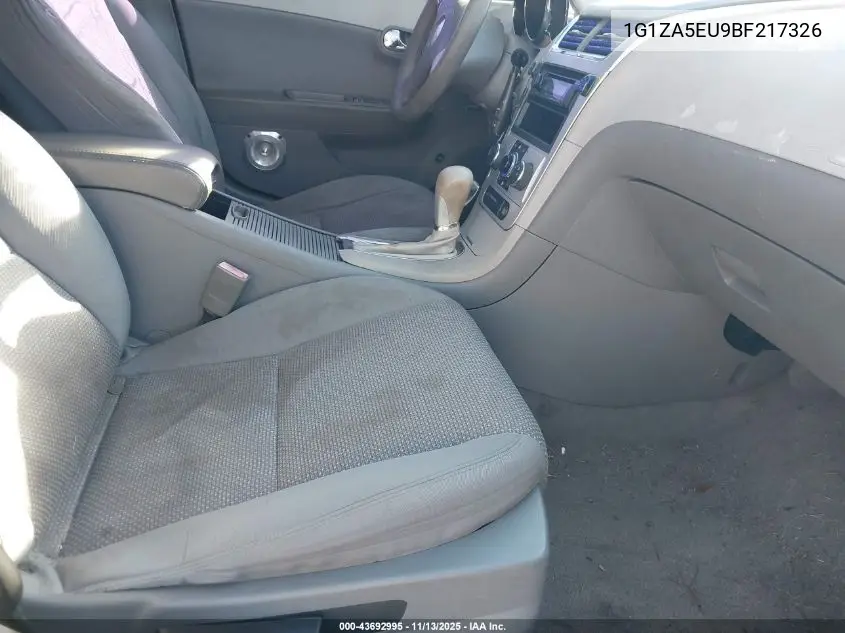1G1ZA5EU9BF217326 2011 Chevrolet Malibu Ls