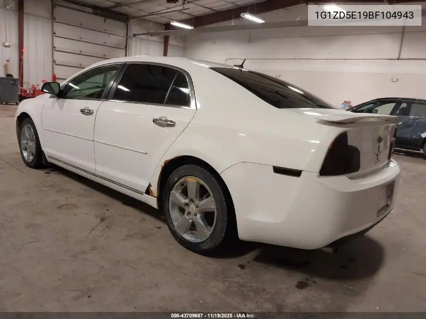 1G1ZD5E19BF104943 2011 Chevrolet Malibu 2Lt