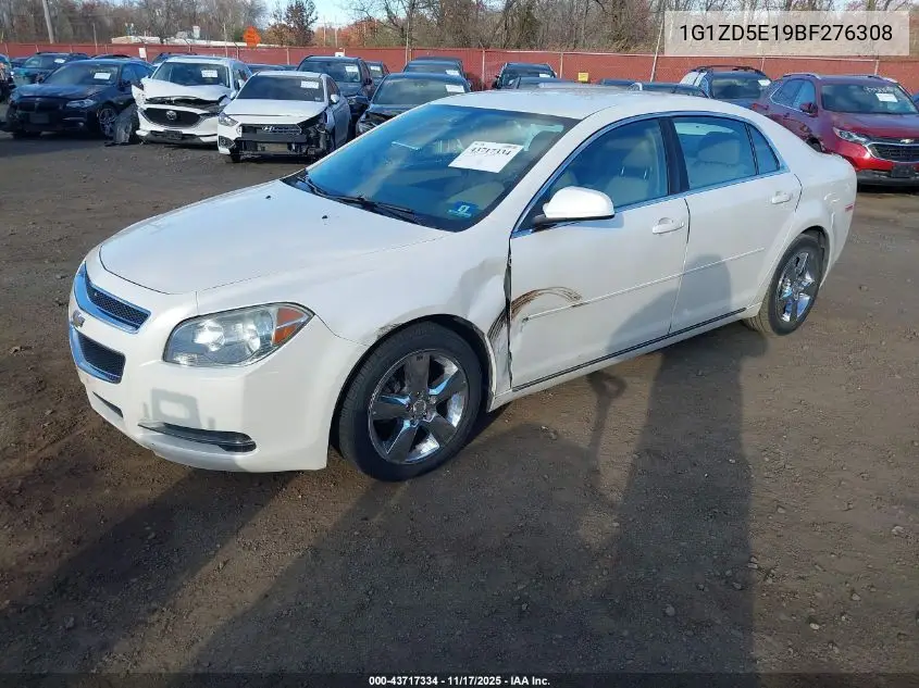 1G1ZD5E19BF276308 2011 Chevrolet Malibu 2Lt