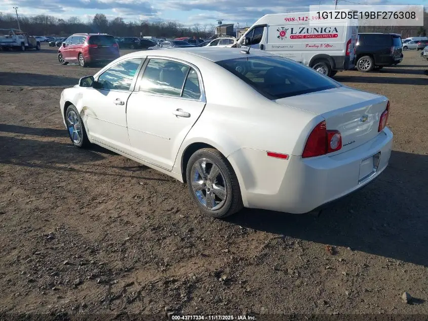 1G1ZD5E19BF276308 2011 Chevrolet Malibu 2Lt