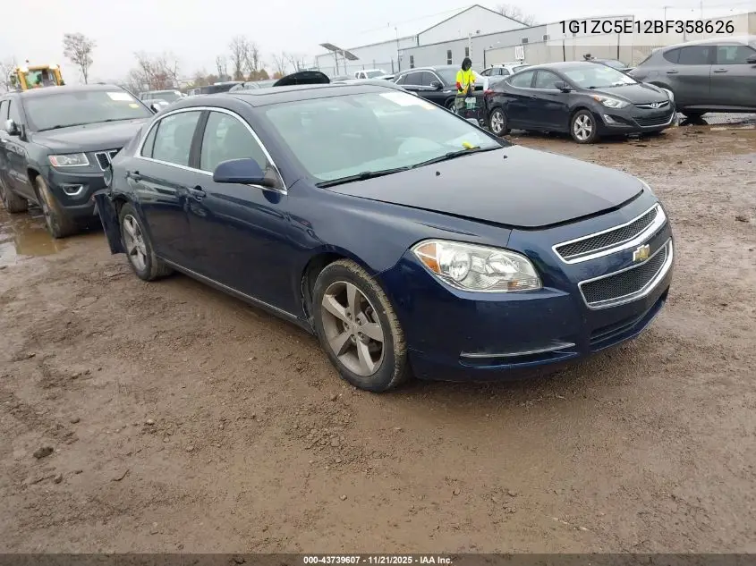 1G1ZC5E12BF358626 2011 Chevrolet Malibu 1Lt