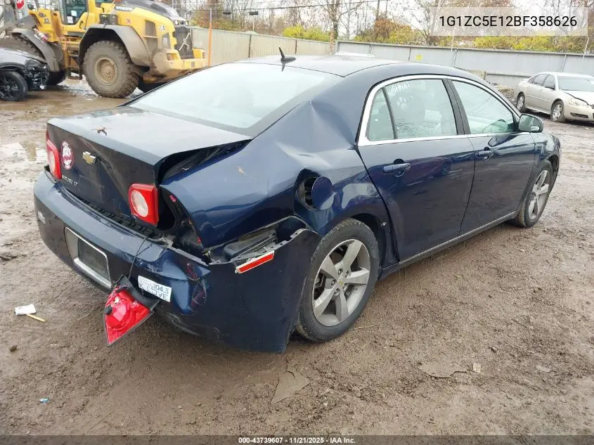 1G1ZC5E12BF358626 2011 Chevrolet Malibu 1Lt