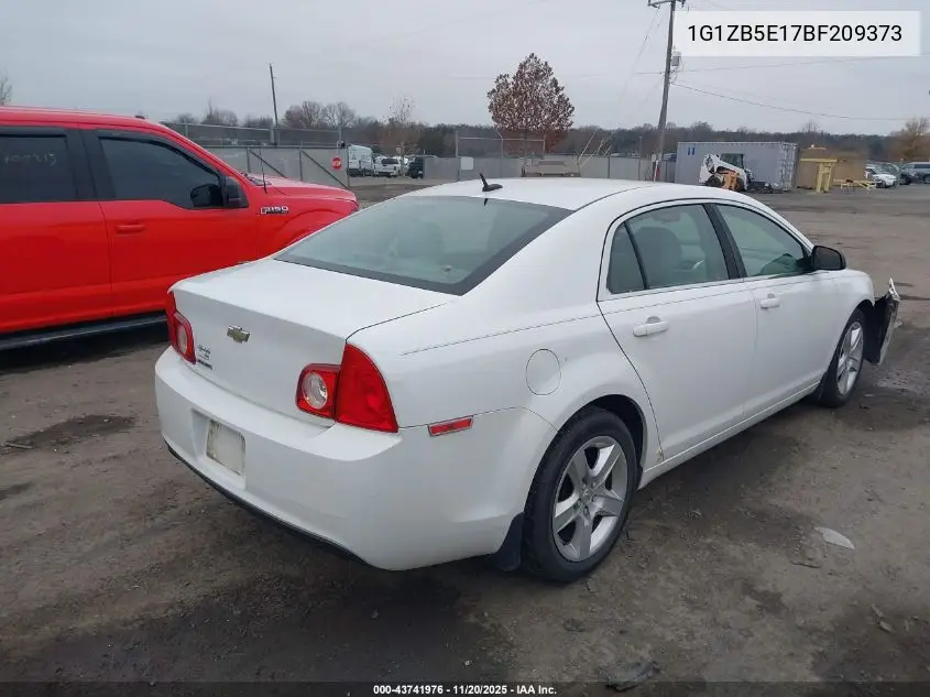 1G1ZB5E17BF209373 2011 Chevrolet Malibu Ls
