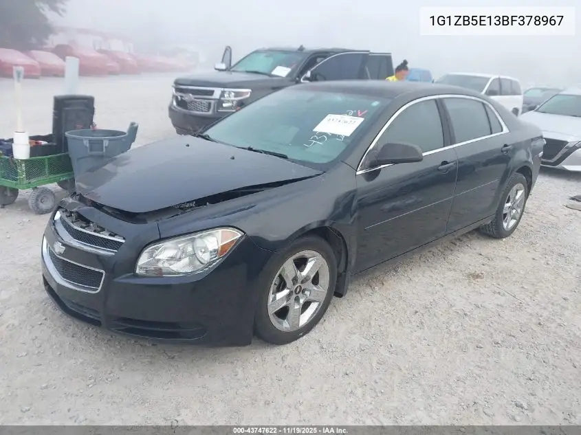 1G1ZB5E13BF378967 2011 Chevrolet Malibu Ls