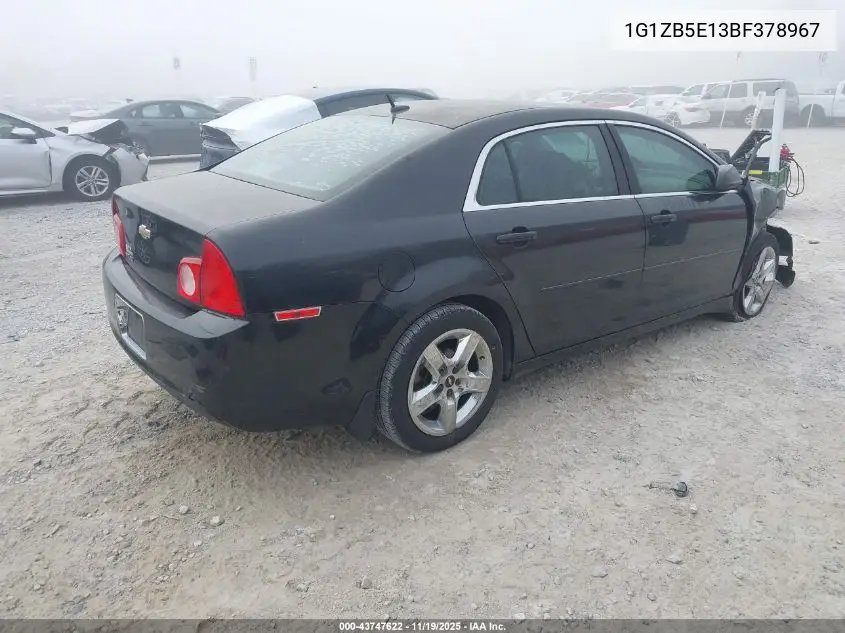 1G1ZB5E13BF378967 2011 Chevrolet Malibu Ls