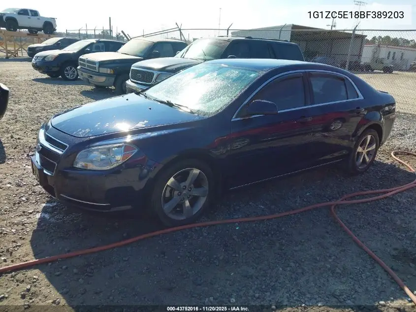 1G1ZC5E18BF389203 2011 Chevrolet Malibu 1Lt