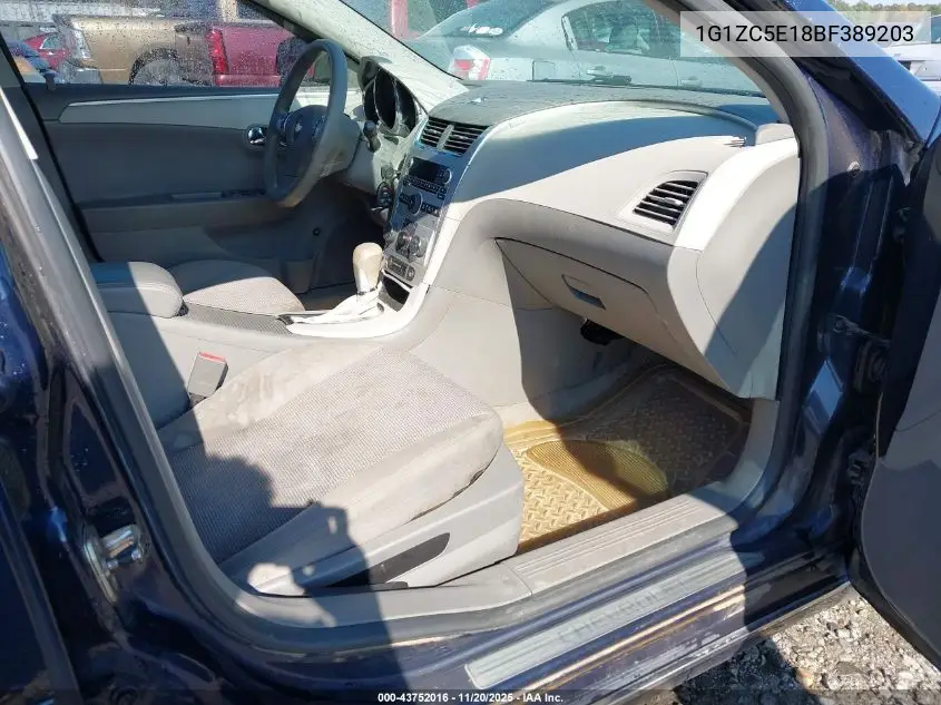 1G1ZC5E18BF389203 2011 Chevrolet Malibu 1Lt