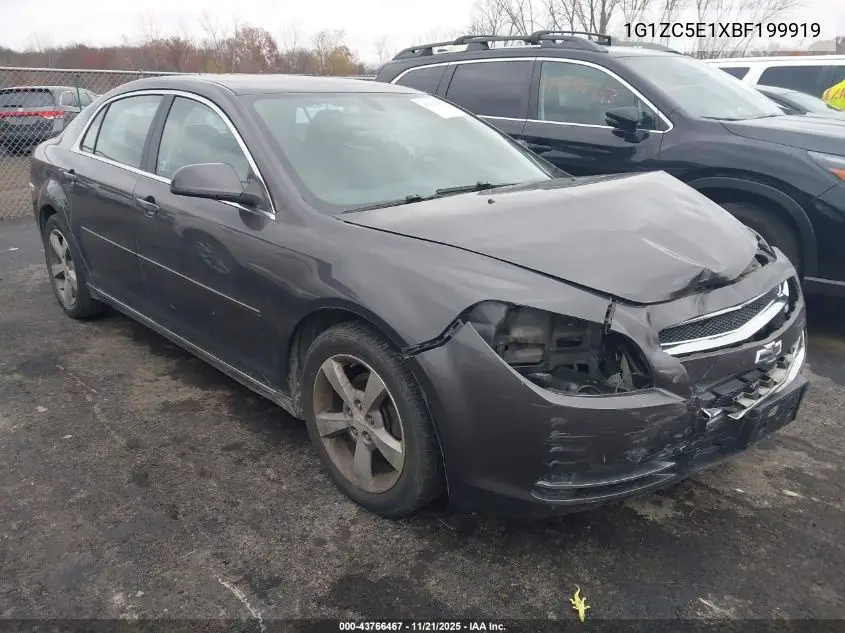 1G1ZC5E1XBF199919 2011 Chevrolet Malibu 1Lt