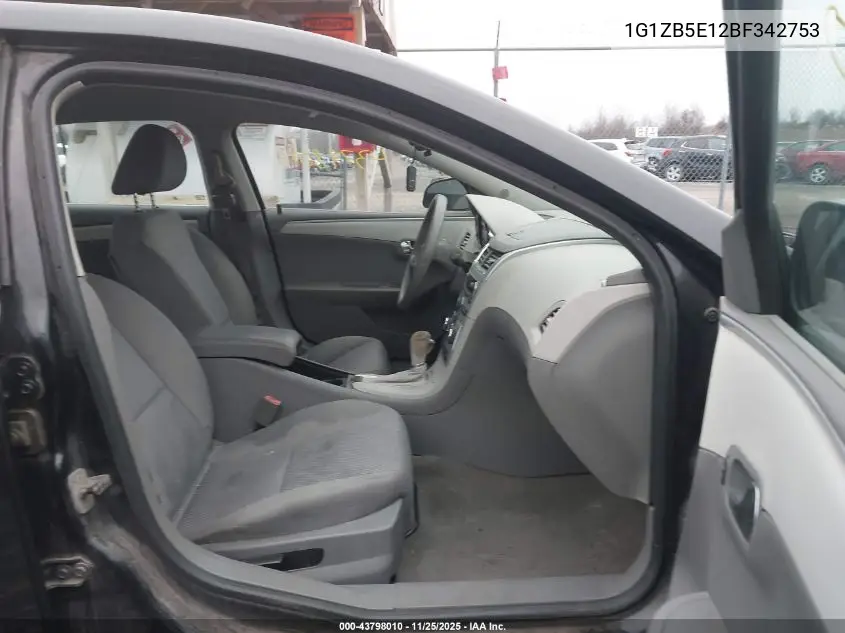 1G1ZB5E12BF342753 2011 Chevrolet Malibu Ls