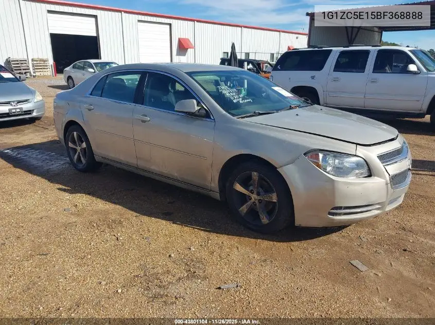 1G1ZC5E15BF368888 2011 Chevrolet Malibu 1Lt