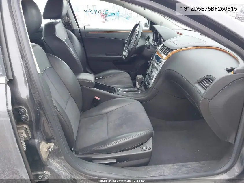 1G1ZD5E75BF260515 2011 Chevrolet Malibu 2Lt