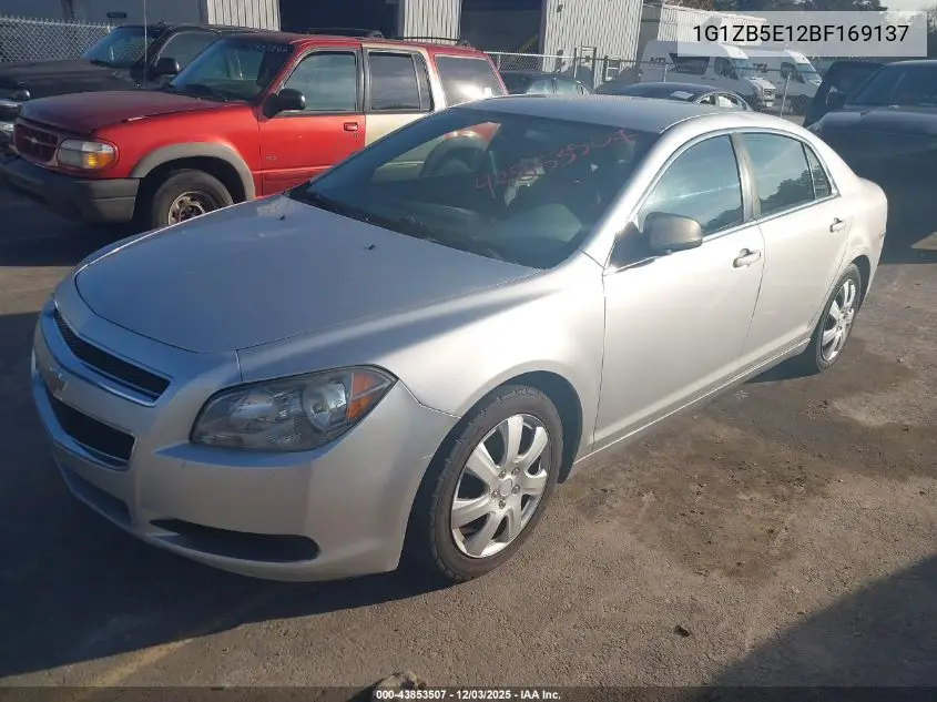 1G1ZB5E12BF169137 2011 Chevrolet Malibu Ls
