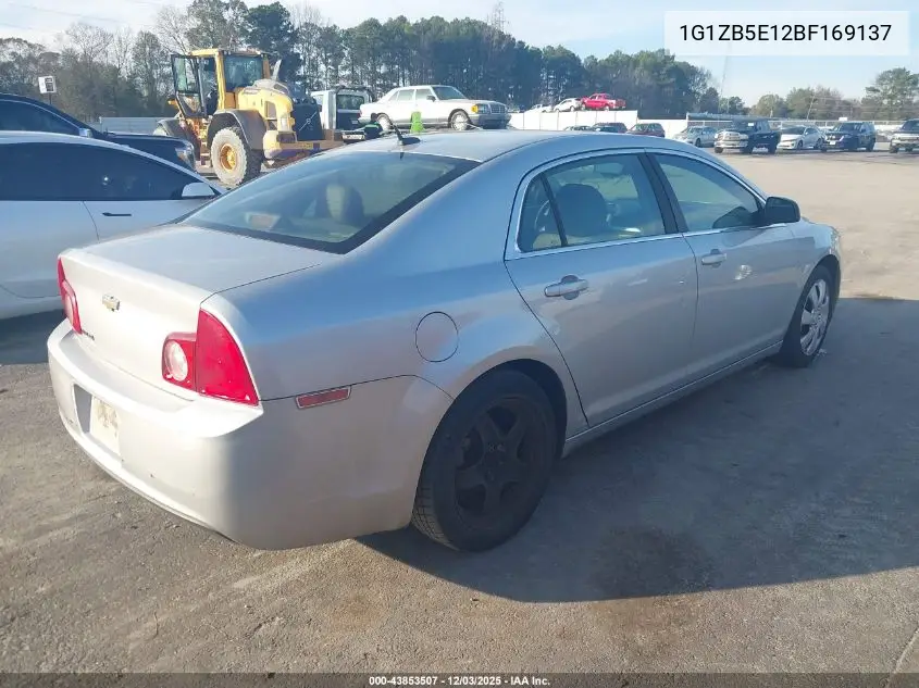1G1ZB5E12BF169137 2011 Chevrolet Malibu Ls