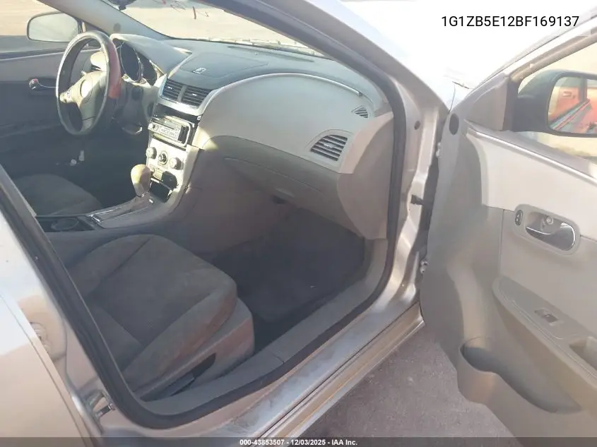 1G1ZB5E12BF169137 2011 Chevrolet Malibu Ls