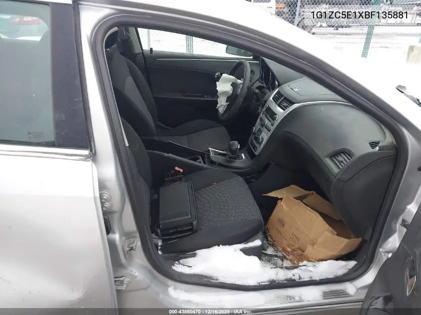1G1ZC5E1XBF135881 2011 Chevrolet Malibu 1Lt