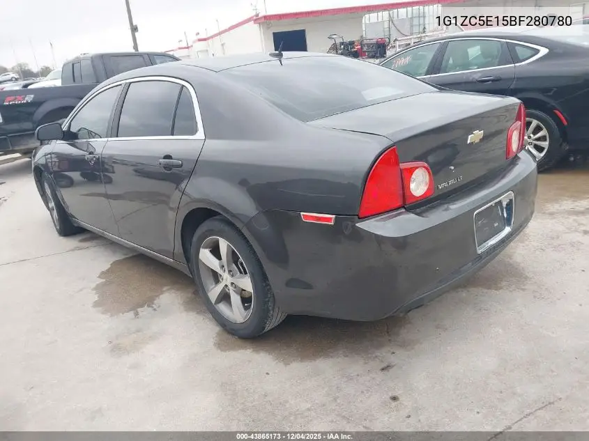 1G1ZC5E15BF280780 2011 Chevrolet Malibu 1Lt