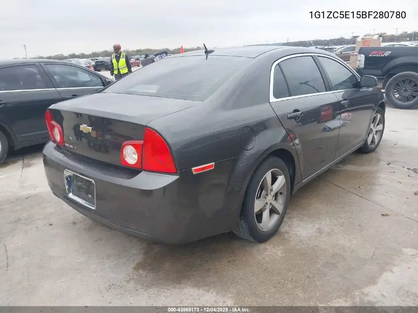 1G1ZC5E15BF280780 2011 Chevrolet Malibu 1Lt