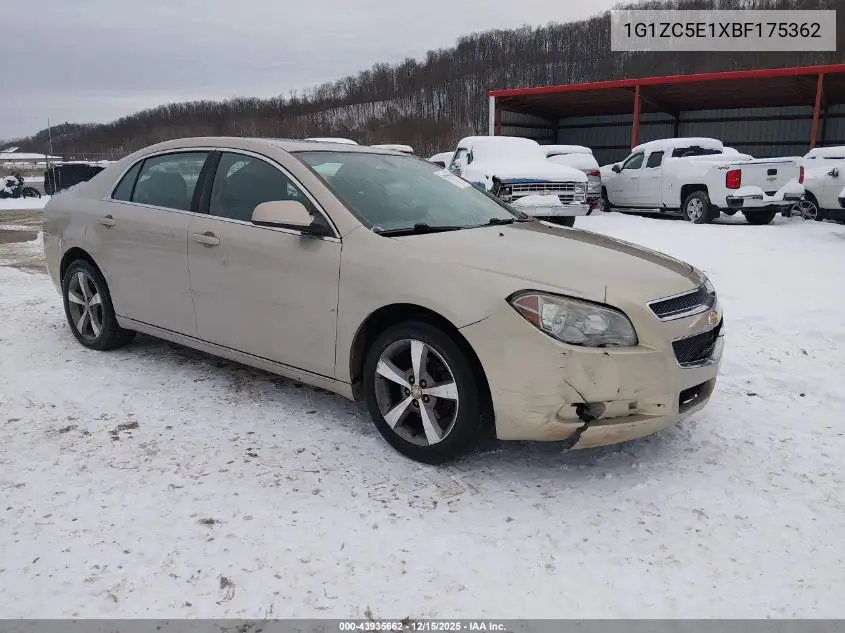 1G1ZC5E1XBF175362 2011 Chevrolet Malibu 1Lt