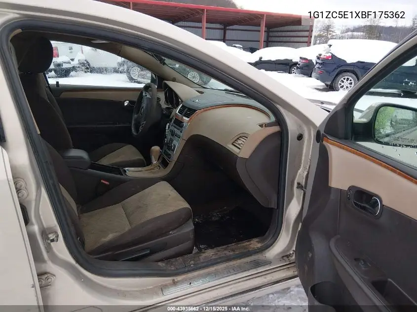 1G1ZC5E1XBF175362 2011 Chevrolet Malibu 1Lt