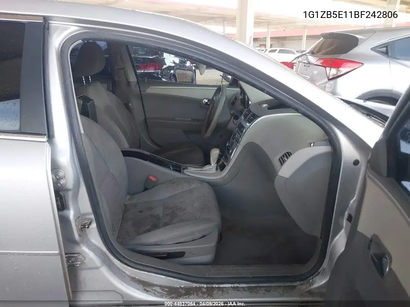 1G1ZB5E11BF242806 2011 Chevrolet Malibu Ls