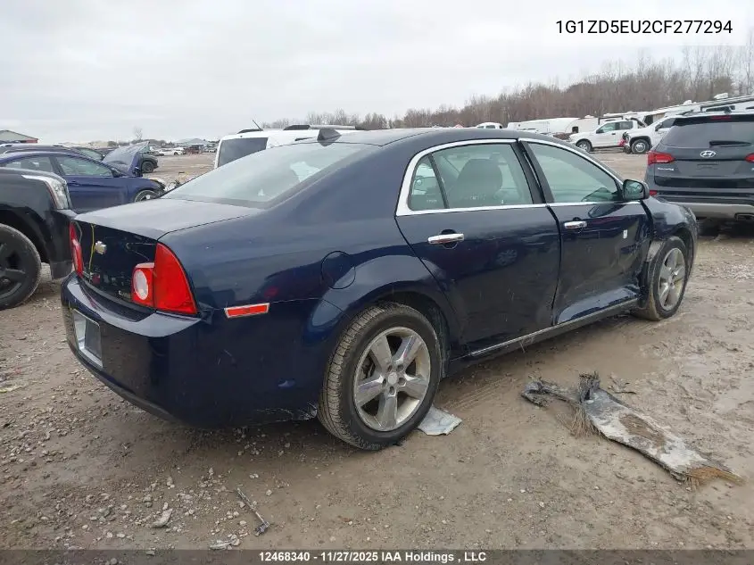 1G1ZD5EU2CF277294 2012 Chevrolet Malibu 2Lt