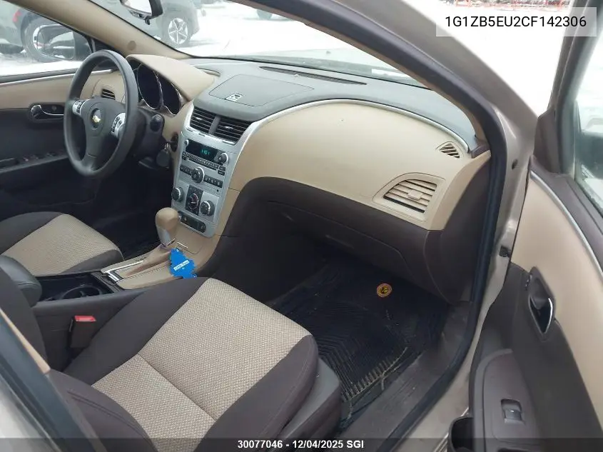 1G1ZB5EU2CF142306 2012 Chevrolet Malibu Ls