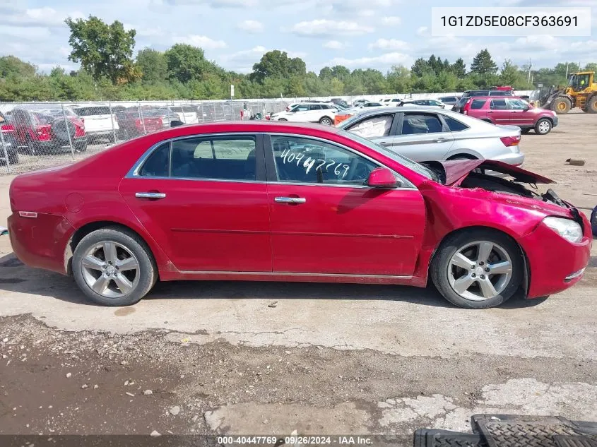 2012 Chevrolet Malibu 2Lt VIN: 1G1ZD5E08CF363691 Lot: 40447769