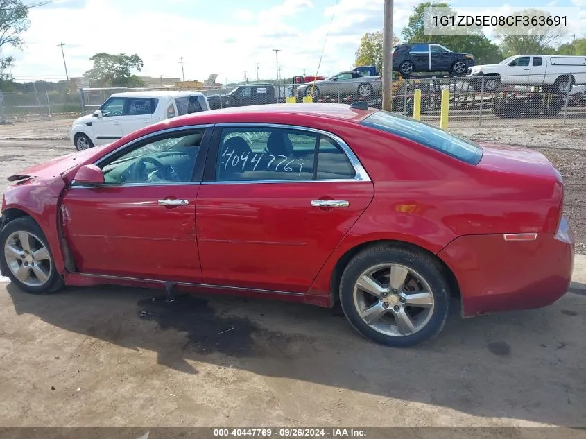 2012 Chevrolet Malibu 2Lt VIN: 1G1ZD5E08CF363691 Lot: 40447769