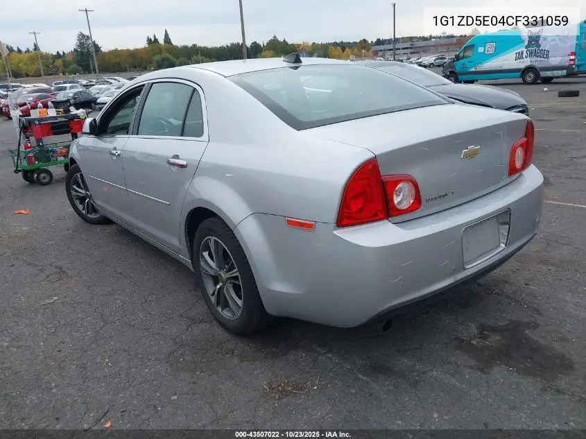 1G1ZD5E04CF331059 2012 Chevrolet Malibu 2Lt