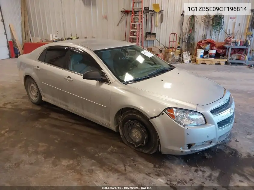 1G1ZB5E09CF196814 2012 Chevrolet Malibu Ls