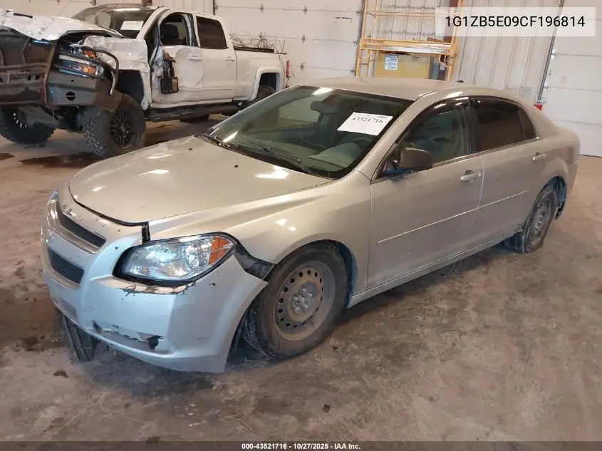 1G1ZB5E09CF196814 2012 Chevrolet Malibu Ls