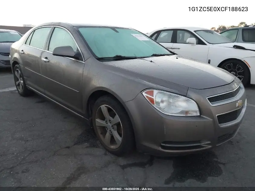 1G1ZC5E0XCF188623 2012 Chevrolet Malibu 1Lt