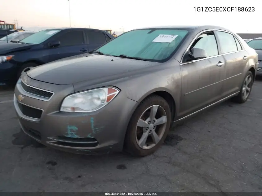 1G1ZC5E0XCF188623 2012 Chevrolet Malibu 1Lt