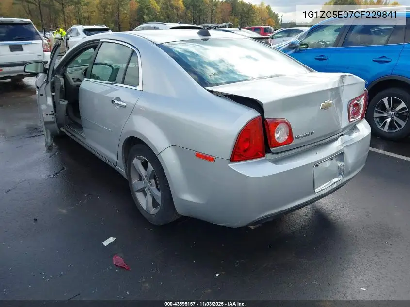 1G1ZC5E07CF229841 2012 Chevrolet Malibu 1Lt