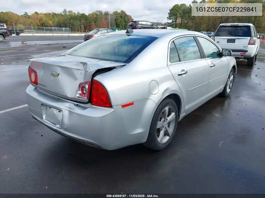 1G1ZC5E07CF229841 2012 Chevrolet Malibu 1Lt