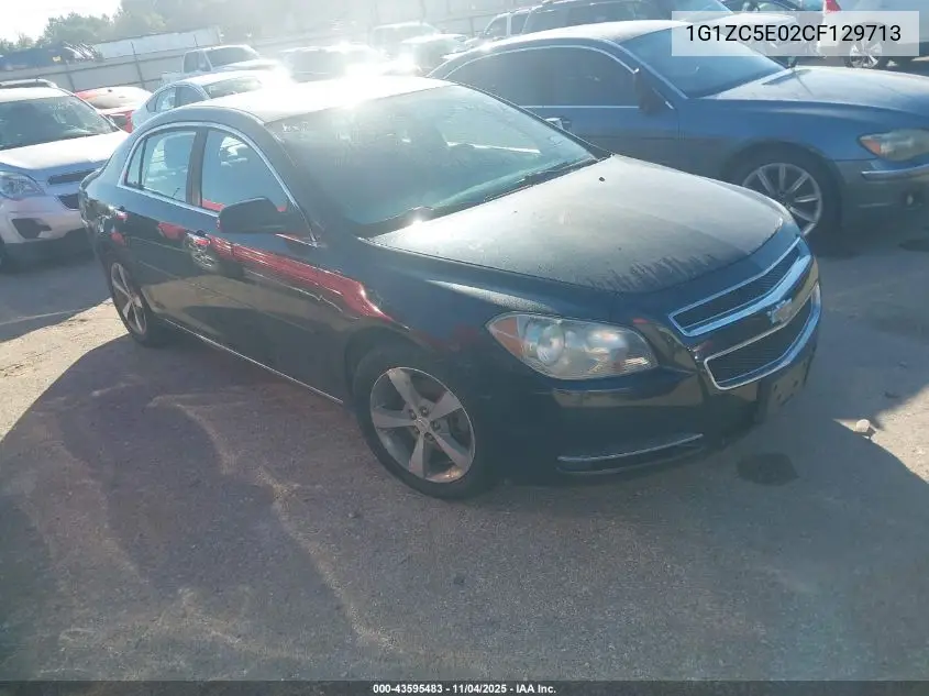 1G1ZC5E02CF129713 2012 Chevrolet Malibu 1Lt