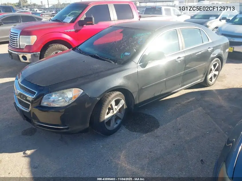 1G1ZC5E02CF129713 2012 Chevrolet Malibu 1Lt