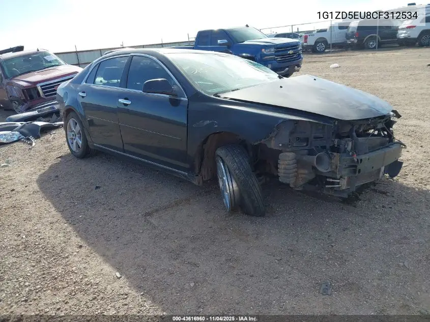 1G1ZD5EU8CF312534 2012 Chevrolet Malibu 2Lt