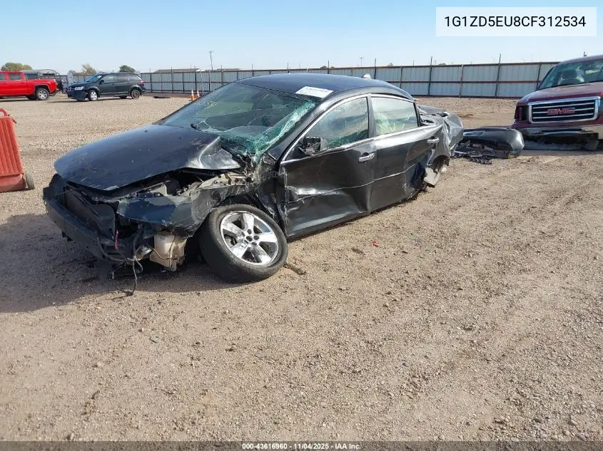 1G1ZD5EU8CF312534 2012 Chevrolet Malibu 2Lt
