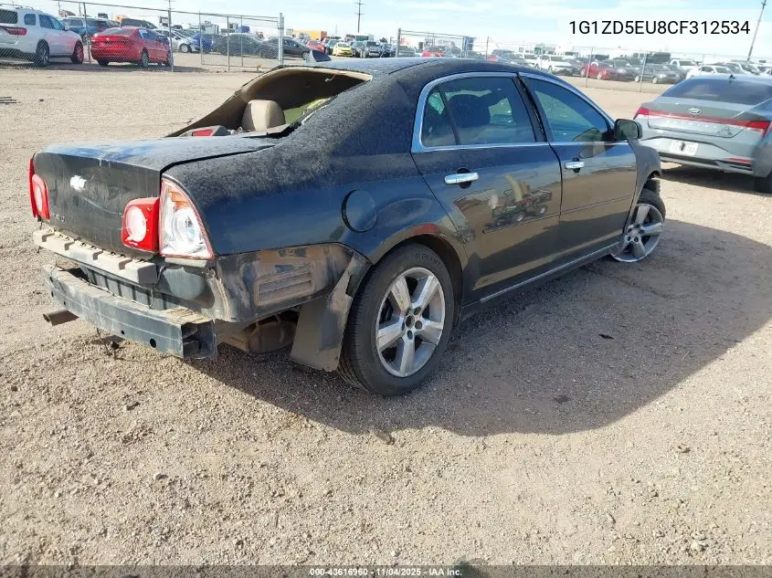 1G1ZD5EU8CF312534 2012 Chevrolet Malibu 2Lt