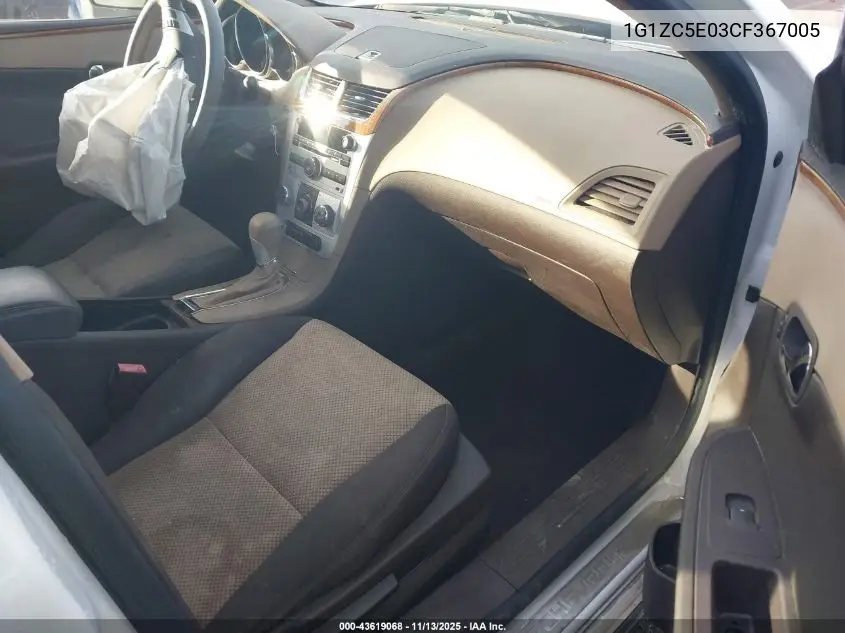 1G1ZC5E03CF367005 2012 Chevrolet Malibu 1Lt