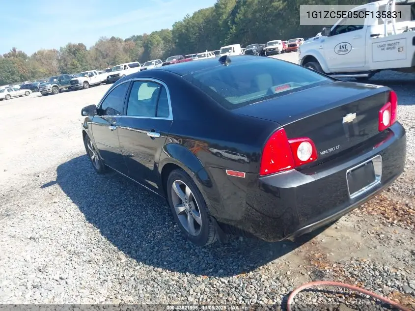 1G1ZC5E05CF135831 2012 Chevrolet Malibu 1Lt
