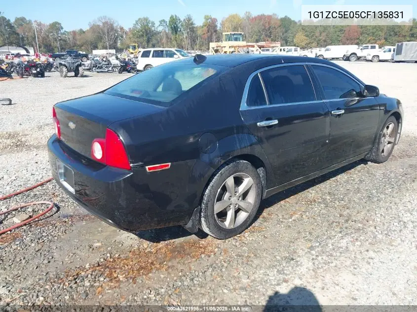 1G1ZC5E05CF135831 2012 Chevrolet Malibu 1Lt