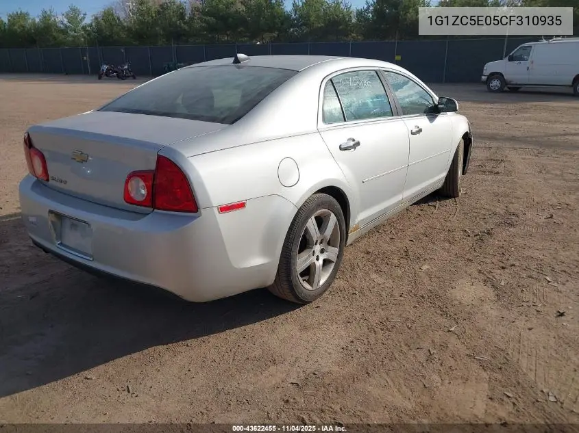 1G1ZC5E05CF310935 2012 Chevrolet Malibu 1Lt